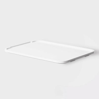 Click In Place Large Lid For Plastic Storage Bins For Home And Office Organization White - Brightroom™ 10 Click In Place Large Lid For Plastic Storage Bins For Home And Office Organization White - Brightroom™ - Image 8