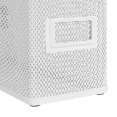 Mesh Magazine File White - Brightroom™: Steel File Organizer & Holder, No Assembly Required, 12" H X 10" W X 4.12" D 4 Mesh Magazine File White - Brightroom™: Steel File Organizer & Holder, No Assembly Required, 12" H X 10" W X 4.12" D - Image 2