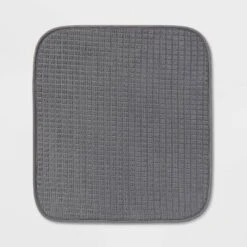 16"x 18" Drying Mat Dark Gray - Brightroom™: Polyester, Machine Washable, Dish Drying Mat 7 16"x 18" Drying Mat Dark Gray - Brightroom™: Polyester, Machine Washable, Dish Drying Mat -Brightroom GUEST 088271ad b6a8 4320 b52a 8be5c5b274da
