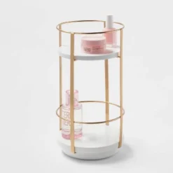 10" X 5.7" Round Metal Countertop Turntable Brass - Brightroom™ 7 10" X 5.7" Round Metal Countertop Turntable Brass - Brightroom™ -Brightroom GUEST 0f7b8890 6df4 4606 9fa9 246d6098805b