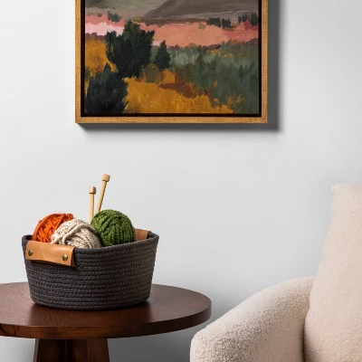 11" Small Coiled Rope Warm Gray Charcoal - Brightroom™ 3 11" Small Coiled Rope Warm Gray Charcoal - Brightroom™