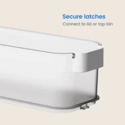 Click In Place 4.5qt Clear Slim Plastic Storage Bin With White Latch For Home And Office Organization - Brightroom™ 13 Click In Place 4.5qt Clear Slim Plastic Storage Bin With White Latch For Home And Office Organization - Brightroom™ -Brightroom GUEST 125c1614 5aae 4313 9bf7 6ccb8f3bd729