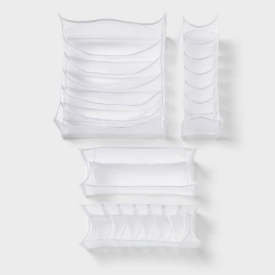 Mesh Drawer Organizer Inserts 4pk - Brightroom™ 4 Mesh Drawer Organizer Inserts 4pk - Brightroom™ - Image 2