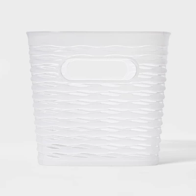 Wave Narrow Medium Storage Bin - Brightroom™ 8 Wave Narrow Medium Storage Bin - Brightroom™ - Image 6