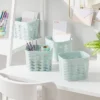 4pk Wave Mini Decorative Basket Mint Green - Brightroom™ 2 4pk Wave Mini Decorative Basket Mint Green - Brightroom™ -Brightroom GUEST 1b9d274b 685c 4451 b183 f340f022d92a