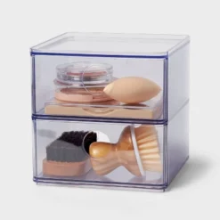 Clear Stackable Drawer - Brightroom™: Plastic Shower Organizer & Bath Caddy, 6"x6"x6" 7 Clear Stackable Drawer - Brightroom™: Plastic Shower Organizer & Bath Caddy, 6"x6"x6" -Brightroom GUEST 1bf87893 9e6e 4c7e 9c02 640f5228a0a1