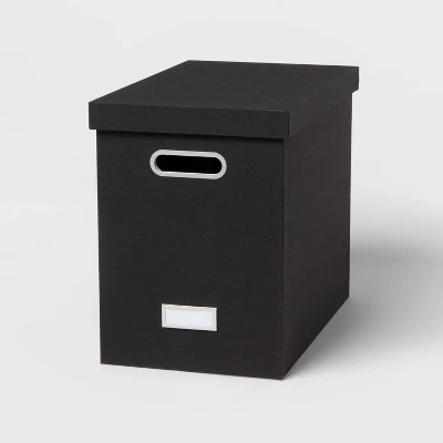 Canvas Hanging File Organizer With Lid - Brightroom™ 5 Canvas Hanging File Organizer With Lid - Brightroom™ - Image 3