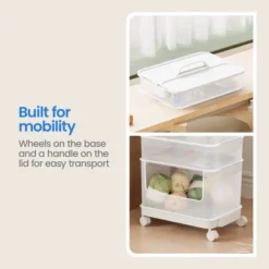 7pc Click In Place Rolling Storage Cart Kit Plastic Storage Home And Office Organization - Brightroom™ 16 7pc Click In Place Rolling Storage Cart Kit Plastic Storage Home And Office Organization - Brightroom™ -Brightroom GUEST 221ae4b7 deb7 46d1 9260 bd2bab84ee31