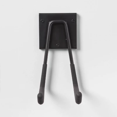 Multi-Purpose Long Garage Tool Hook - Brightroom™: Steel Utility Storage Rack For Garage Organization, Black 4 Multi-Purpose Long Garage Tool Hook - Brightroom™: Steel Utility Storage Rack For Garage Organization, Black - Image 2