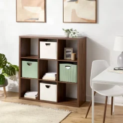 13" 9 Cube Walnut - Brightroom™