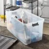 200qt Heavy Duty Latching Clear Storage Box - Brightroom™: Portable Black Utility Bin With Lid, 200qt Capacity 1 200qt Heavy Duty Latching Clear Storage Box - Brightroom™: Portable Black Utility Bin With Lid, 200qt Capacity -Brightroom GUEST 25a4cdf5 9cf5 4166 8472 a03aecafa68d
