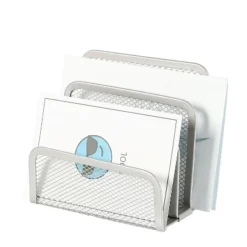 Mesh Letter Sorter - Brightroom™: Steel Desk Organizer, Silver Mail & Letter Holder, Office File Organizer, 5.5"x3"x5.06" 9 Mesh Letter Sorter - Brightroom™: Steel Desk Organizer, Silver Mail & Letter Holder, Office File Organizer, 5.5"x3"x5.06" -Brightroom GUEST 27e1f102 ac53 4b17 af94 6a82bb082720