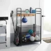 Metal Storage Rack - Brightroom™: Black Iron Utility Shelf, Garage Storage, 57.875" H, 42.25" W, 50 Lb Capacity 2 Metal Storage Rack - Brightroom™: Black Iron Utility Shelf, Garage Storage, 57.875" H, 42.25" W, 50 Lb Capacity -Brightroom GUEST 2cb5dd70 5d70 4128 9914 49cf92886159