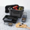 Tool And Hardware Latching Storage Box With Handle - Brightroom™: Gray Multi-Compartment Tote, 18L Capacity 2 Tool And Hardware Latching Storage Box With Handle - Brightroom™: Gray Multi-Compartment Tote, 18L Capacity -Brightroom GUEST 3121ad3c 9ae9 4a86 b525 dda5660fa3ab