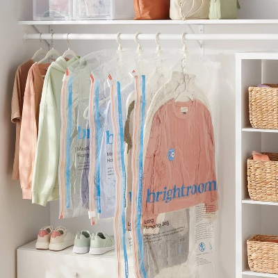 4pk Hanging Bags - Brightroom™ 3 4pk Hanging Bags - Brightroom™