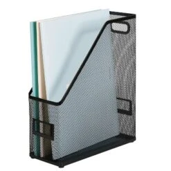 Mesh Magazine File Black - Brightroom™: Steel File Organizer & Holder, 12" H, No Assembly Required 9 Mesh Magazine File Black - Brightroom™: Steel File Organizer & Holder, 12" H, No Assembly Required -Brightroom GUEST 35c6d79c aa03 4363 b4cd b2ce2c75735a