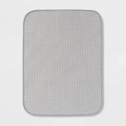 18"x 24" Drying Mat Light Gray - Brightroom™: Polyester Dish Mat For Kitchen, Machine Washable 7 18"x 24" Drying Mat Light Gray - Brightroom™: Polyester Dish Mat For Kitchen, Machine Washable -Brightroom GUEST 3973877e 1449 4904 9a30 c75d85abf6e4
