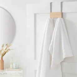 Small Over The Door Hook With Wood 2 Hooks - Brightroomâ„¢