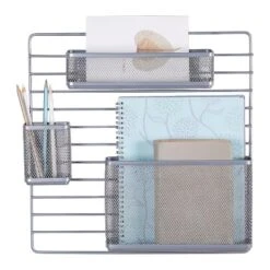 Mesh Additional Wall Organization Tools Silver - Brightroom™: Steel Desk & File Organizer For Office Supplies 9 Mesh Additional Wall Organization Tools Silver - Brightroom™: Steel Desk & File Organizer For Office Supplies -Brightroom GUEST 45a984cb 96c8 446d 94fa 79754e9c4fdf