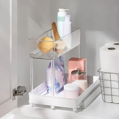 Long Gliding Tray With Bin Clear - Brightroom™ 3 Long Gliding Tray With Bin Clear - Brightroom™