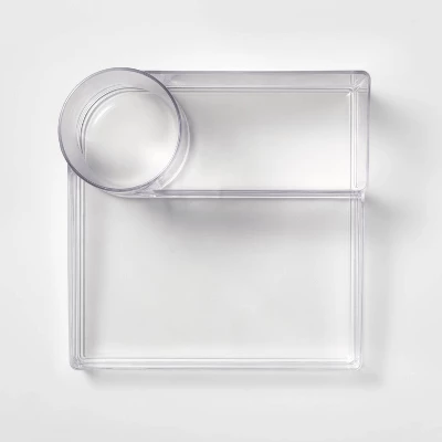 Bathroom Plastic Hair Accessory Organizer Clear - Brightroom™ 4 Bathroom Plastic Hair Accessory Organizer Clear - Brightroom™ - Image 2
