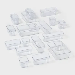 25pc Drawer Flatware Organizer - Brightroom™: Clear In-Drawer Storage, PETG Material, Contemporary Style, Hand Wash 9 25pc Drawer Flatware Organizer - Brightroom™: Clear In-Drawer Storage, PETG Material, Contemporary Style, Hand Wash -Brightroom GUEST 4a476374 b692 4aa1 ad7c c8ae6b6b9129