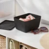 Lidded Felt With Lid Charcoal - Brightroom™: Rectangle Storage Basket, 20% Recycled Polyester, 8.25"x6.25"x4.125" 1 Lidded Felt With Lid Charcoal - Brightroom™: Rectangle Storage Basket, 20% Recycled Polyester, 8.25"x6.25"x4.125" -Brightroom GUEST 4b4251f6 bb14 46f9 a6d6 e31a1b65168e