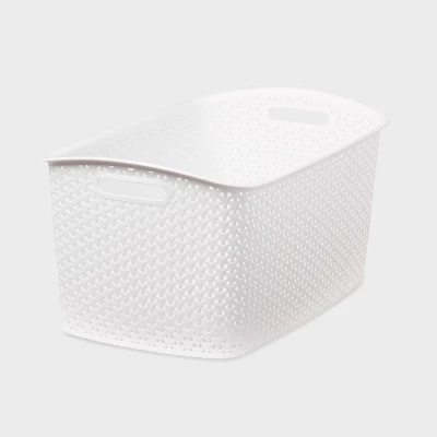 Y-Weave Jumbo Decorative Storage Basket - Brightroom™ 10 Y-Weave Jumbo Decorative Storage Basket - Brightroom™ - Image 8