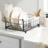 Metal Dish Rack With Powder Coated Finish And Rubber Wood Handles Black - Brightroom™: Freestanding Dish Drying Rack 1 Metal Dish Rack With Powder Coated Finish And Rubber Wood Handles Black - Brightroom™: Freestanding Dish Drying Rack -Brightroom GUEST 5153f5aa 2d03 42d7 8eda 347c368b9197