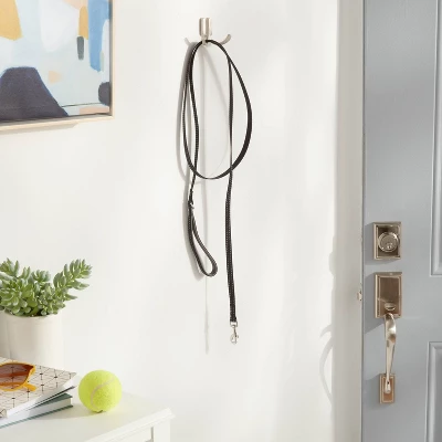 Modern Octopus Hook Nickel - Brightroom™ 3 Modern Octopus Hook Nickel - Brightroom™