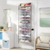 Over The Door 26 Shelf Mesh Shoe Organizer Light Gray - Brightroom™ 2 Over The Door 26 Shelf Mesh Shoe Organizer Light Gray - Brightroom™ -Brightroom GUEST 5ae00355 4d6d 4b36 a47e 85a00556303b