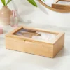9" X 6" Bamboo Accessory Box With Acrylic Lid - Brightroom™ 1 9" X 6" Bamboo Accessory Box With Acrylic Lid - Brightroom™ -Brightroom GUEST 5ca7a93d a229 4899 a08e 3ea582ce4615