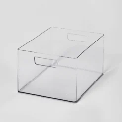 Bathroom Organizer Bin With Handles Clear - Brightroom™ 15 Bathroom Organizer Bin With Handles Clear - Brightroom™ -Brightroom GUEST 5caafa41 bc97 4204 9ead cd547d29d0a3