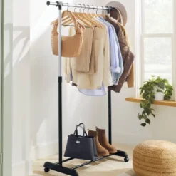 Adjustable Single Rod Garment Rack - Brightroomâ„¢