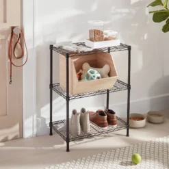 3 Tier Wire Shelving - Brightroom™ 9 3 Tier Wire Shelving - Brightroom™ -Brightroom GUEST 6388f2d1 7842 413d 9d29 1330129db04f