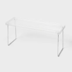 Stackable Shelf Clear - Brightroom™ 9 Stackable Shelf Clear - Brightroom™ -Brightroom GUEST 63b39674 3c3b 449c 968b 7bcbfa5def91
