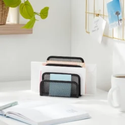 Mesh Letter Sorter Black - Brightroomâ„¢