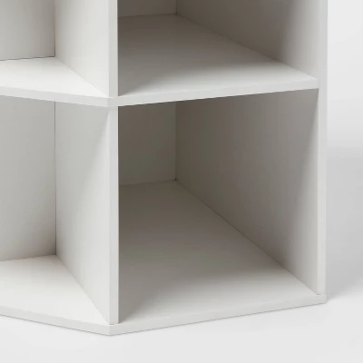 11" 9 Cube Corner Book Shelf White - Brightroom™ 4 11" 9 Cube Corner Book Shelf White - Brightroom™ - Image 2