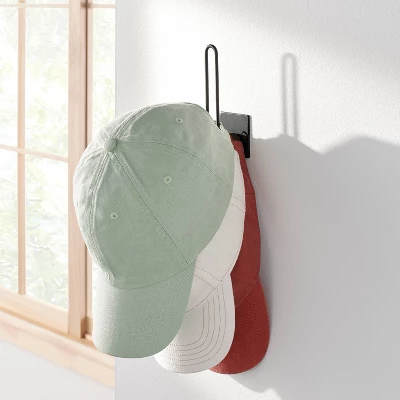 Hat Holder - Black - Brightroom™ 3 Hat Holder - Black - Brightroom™