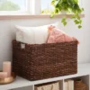 XL Woven Abaca Basket - Brightroom™: Handwoven Storage, Lacquered Finish, Rectangle Floor Crate, 22"x15"x13" 2 XL Woven Abaca Basket - Brightroom™: Handwoven Storage, Lacquered Finish, Rectangle Floor Crate, 22"x15"x13" -Brightroom GUEST 6ebe0fdb 6314 412d a6f8 01f694df4ab5