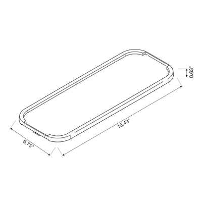 Click In Place Slim Lid For Plastic Storage Bins For Home And Office Organization White - Brightroom™ 10 Click In Place Slim Lid For Plastic Storage Bins For Home And Office Organization White - Brightroom™ - Image 8