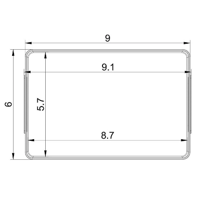 Bathroom Organizer Bin With Handles Clear - Brightroom™ 6 Bathroom Organizer Bin With Handles Clear - Brightroom™ - Image 4
