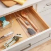 6"x15" Drawer Flatware Organizer - Brightroom™: Clear PETG, In-Drawer Kitchen Storage, Contemporary Style 1 6"x15" Drawer Flatware Organizer - Brightroom™: Clear PETG, In-Drawer Kitchen Storage, Contemporary Style -Brightroom GUEST 726f46ab 3890 4d86 b237 5c7a0242b90c