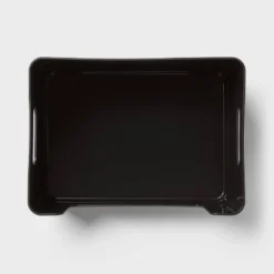 Large Plastic Open Face Pantry Bin Black - Brightroom™: Kitchen Cabinet Organizer, 13"x9.5"x6" Storage Solution 6 Large Plastic Open Face Pantry Bin Black - Brightroom™: Kitchen Cabinet Organizer, 13"x9.5"x6" Storage Solution -Brightroom GUEST 7378430e f491 4093 96de 7763f0b94f06