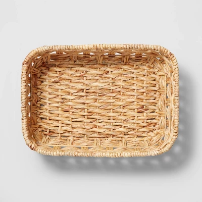 Rectangular Twisted Open Checkered Weave Basket - Brightroom™ 4 Rectangular Twisted Open Checkered Weave Basket - Brightroom™ - Image 2