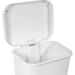 11.9gal Step Trash Can White - Brightroom™: Pedal-Operated Kitchen Garbage Can, Textured Plastic, Indoor Use 18 11.9gal Step Trash Can White - Brightroom™: Pedal-Operated Kitchen Garbage Can, Textured Plastic, Indoor Use -Brightroom GUEST 80e420e2 f616 4351 a975 06ba0232d895