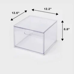 All Purpose Single Drawer Storage Clear - Brightroom™ 9 All Purpose Single Drawer Storage Clear - Brightroom™ -Brightroom GUEST 82f7b8b7 ac2c 452b 9e39 11a2e67c57d2
