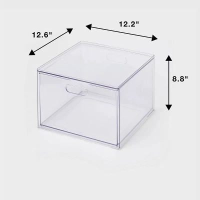 All Purpose Single Drawer Storage Clear - Brightroom™ 6 All Purpose Single Drawer Storage Clear - Brightroom™ - Image 4