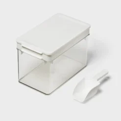 Ice Cube Tray With Lid Bin And Scoop White - Brightroom™: 28-Cavity Plastic Ice Maker Tray & Bucket For Freezer 7 Ice Cube Tray With Lid Bin And Scoop White - Brightroom™: 28-Cavity Plastic Ice Maker Tray & Bucket For Freezer -Brightroom GUEST 8357207d 9b64 41ea a60c eecd9a752858
