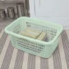 2bu Laundry Basket Green - Brightroom™: Portable Plastic Clothes Organizer With Built-In Handles, 70.4L Capacity 2 2bu Laundry Basket Green - Brightroom™: Portable Plastic Clothes Organizer With Built-In Handles, 70.4L Capacity -Brightroom GUEST 84db354f 89a5 40b8 8487 67374d0a5609
